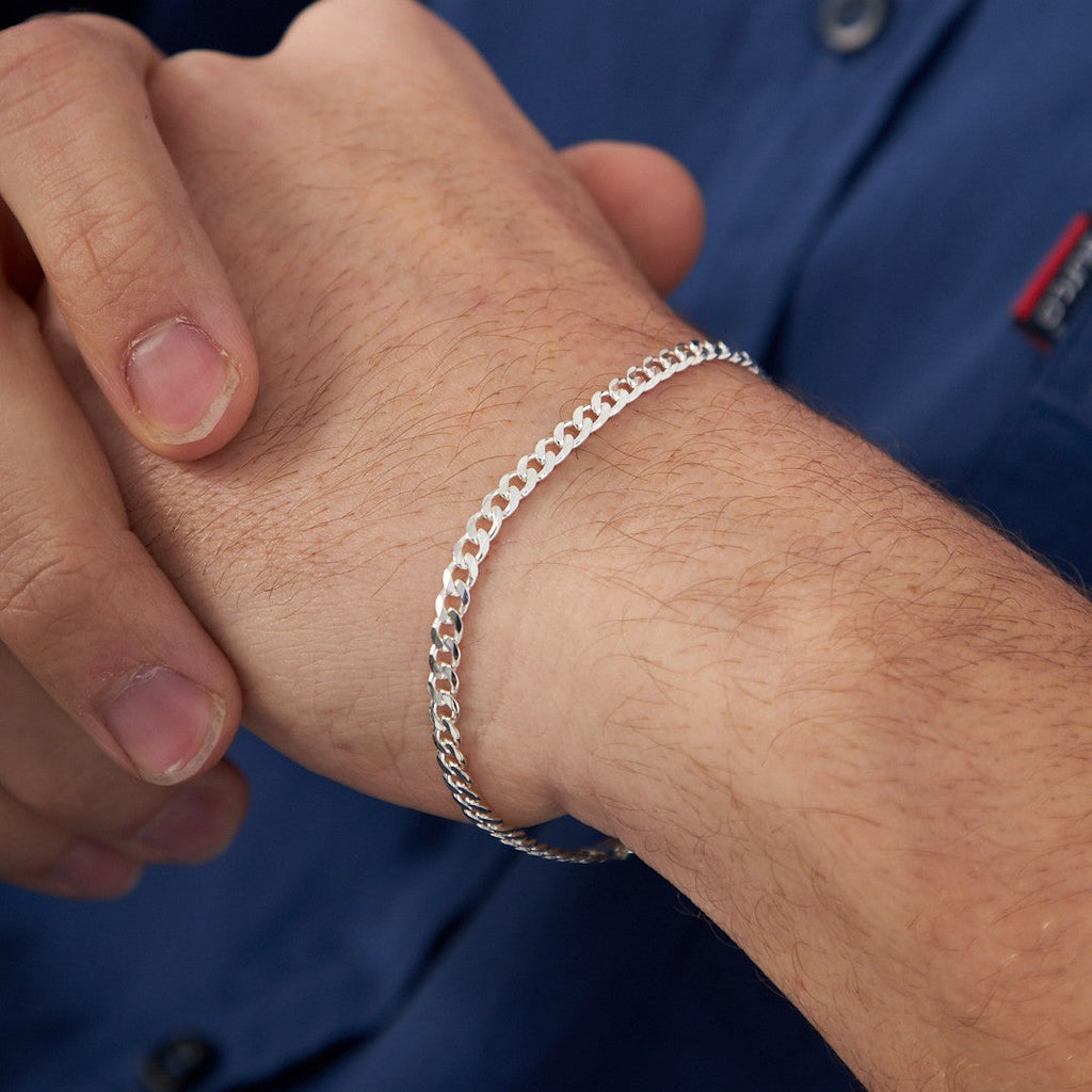 Klasik Model Bileklik - 925 GÜMÜŞ