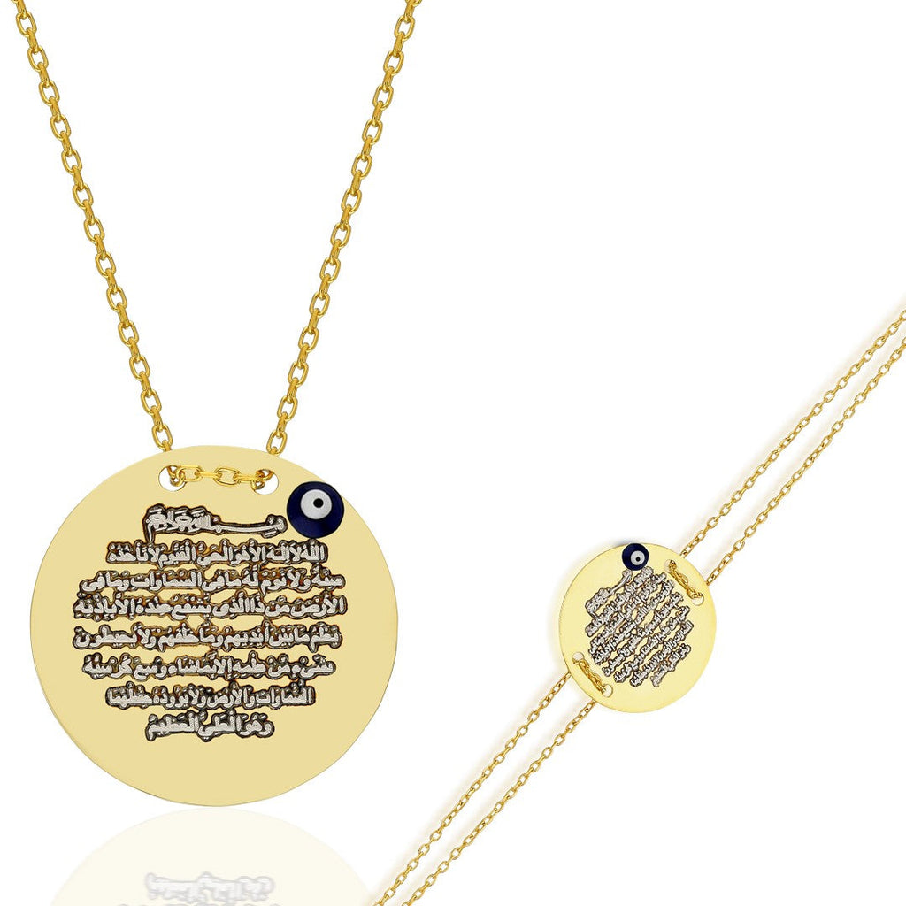 Nazarlı Dua Set - 925 GÜMÜŞ