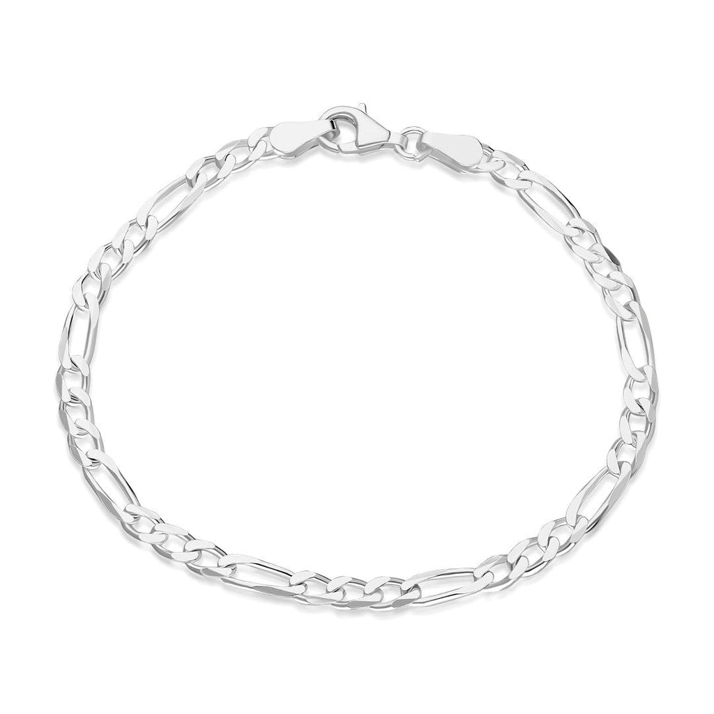 Figaro Model Zincir Bileklik - 925 GÜMÜŞ