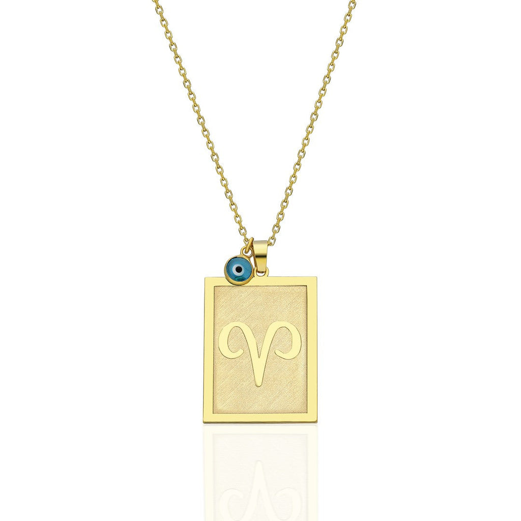 Nazar Koç Burcu Kolye - 925 GÜMÜŞ