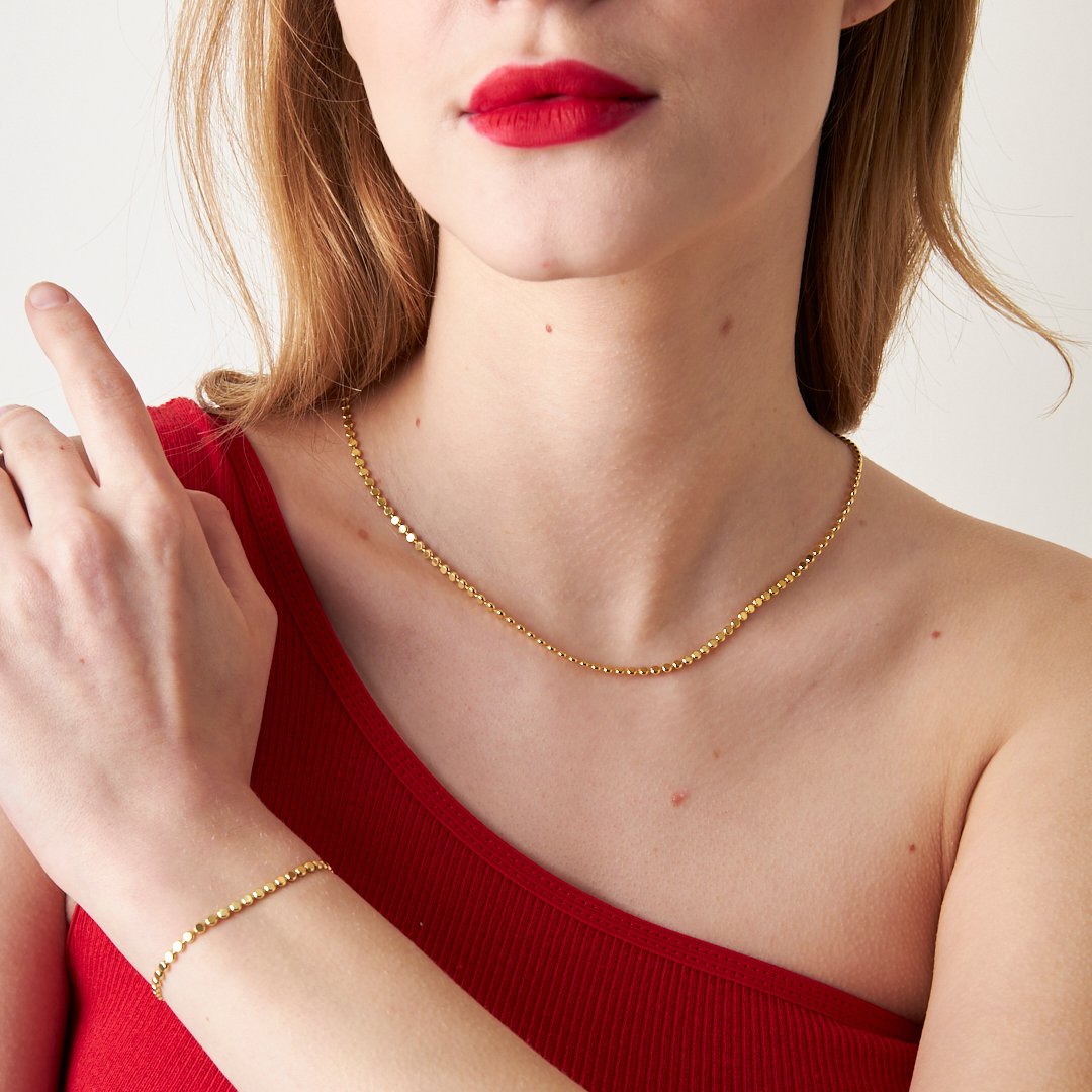 Top Zincir Seti - 925 GÜMÜŞ