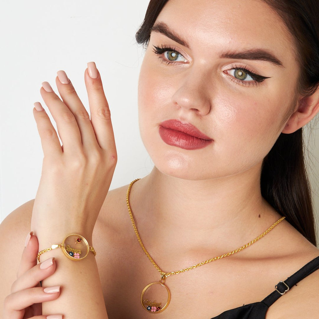 İsimli Çerçeve Set - 925 GÜMÜŞ