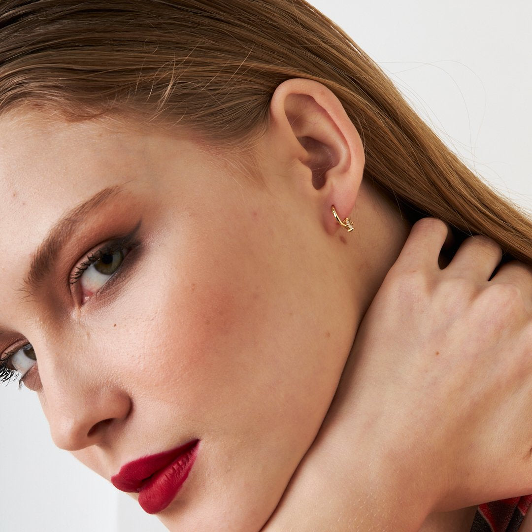 Tektaş Daire Piercing - 925 GÜMÜŞ