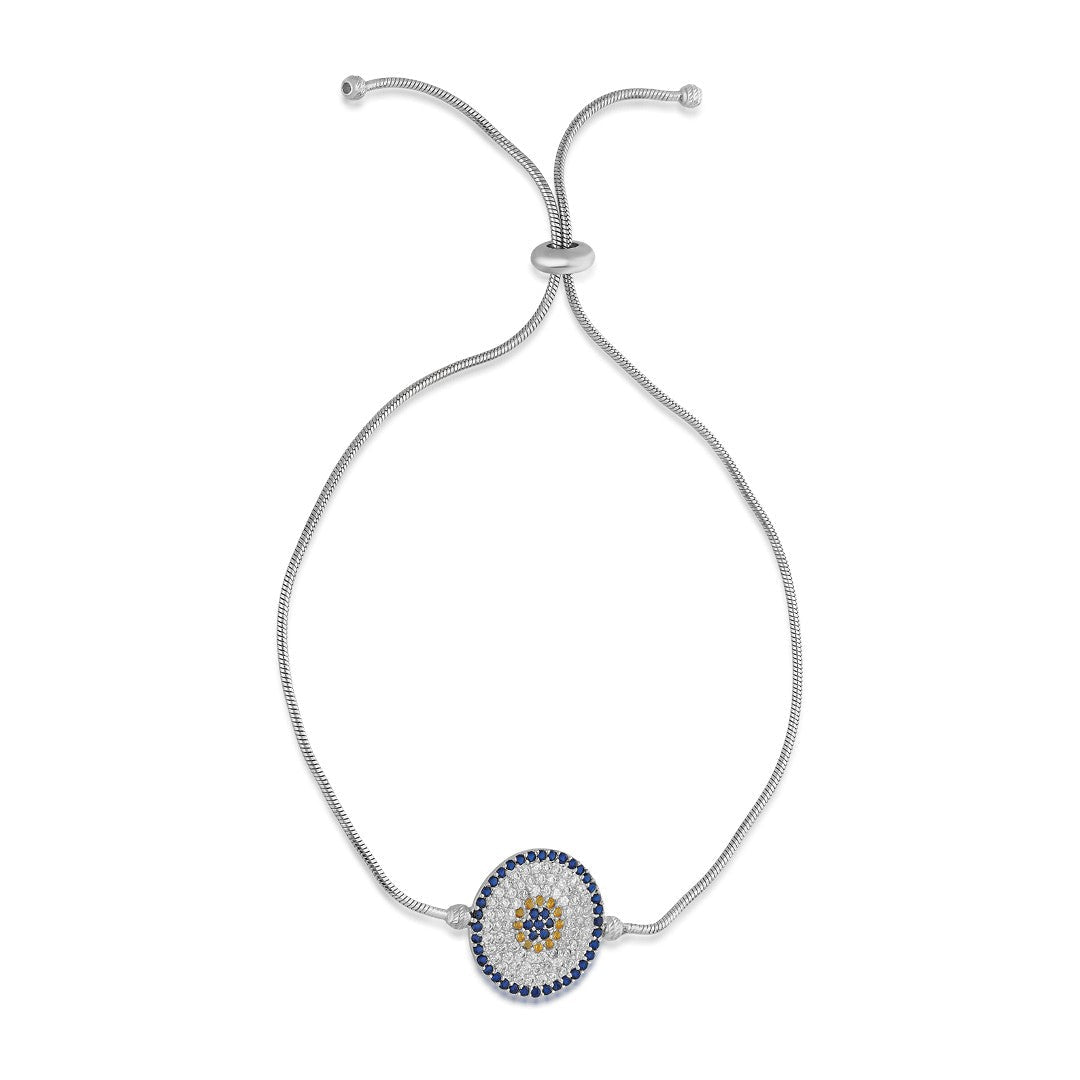 Asansörlü Sosyete  Göz Bilekliği - 925 GÜMÜŞ