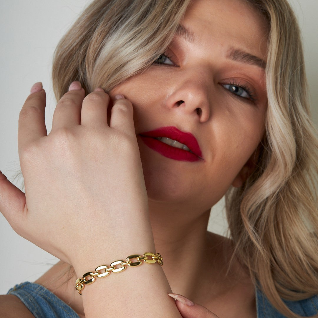 Kalın Bilezik - 925 GÜMÜŞ