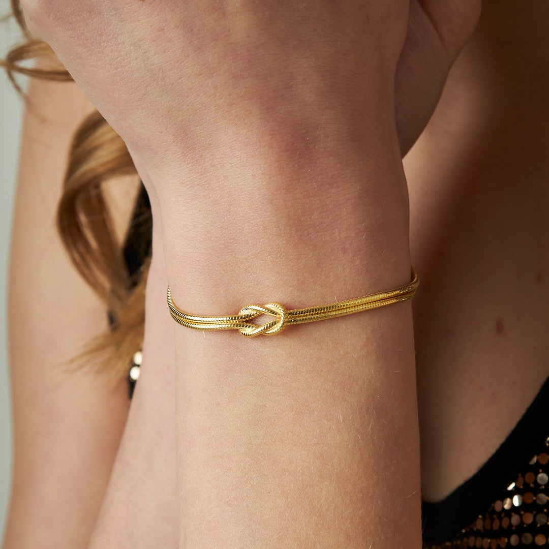 Düğüm Bilezik - 925 GÜMÜŞ