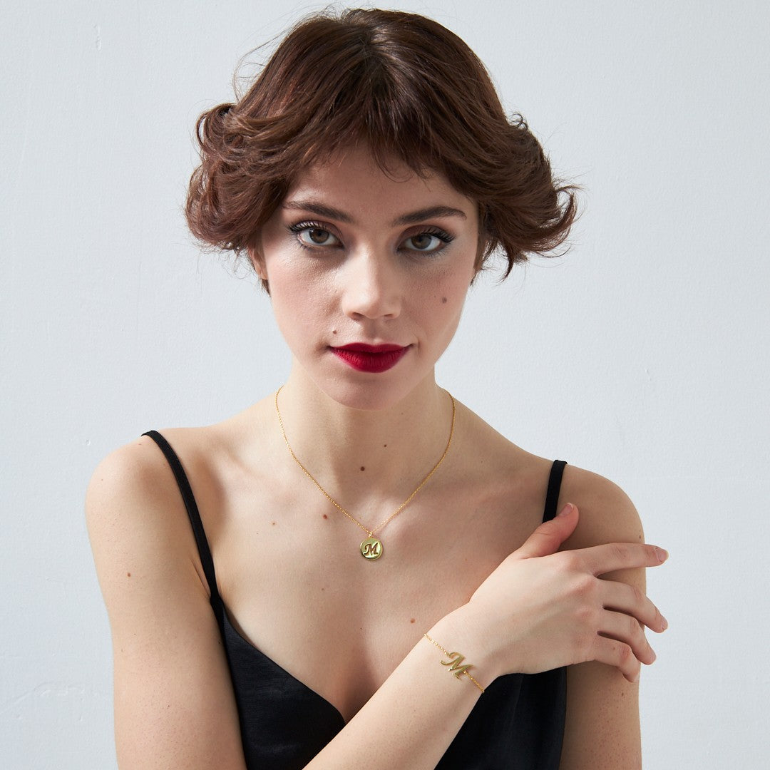 Harflerle Plaka Seti - 925 GÜMÜŞ