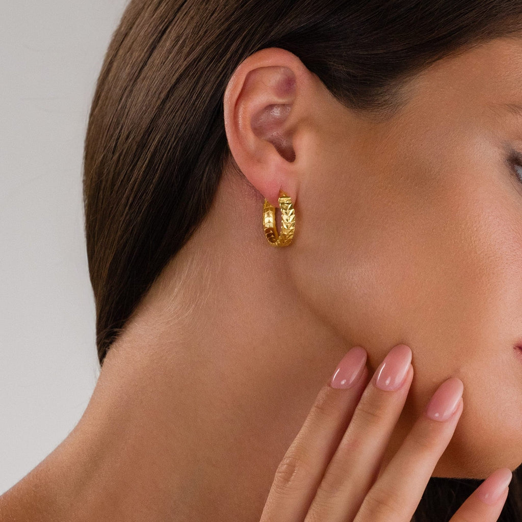 Başak Küpeleri - 925 GÜMÜŞ