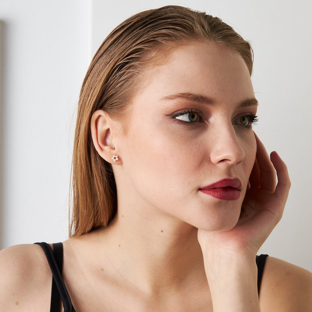 İnci piercing - 925 GÜMÜŞ