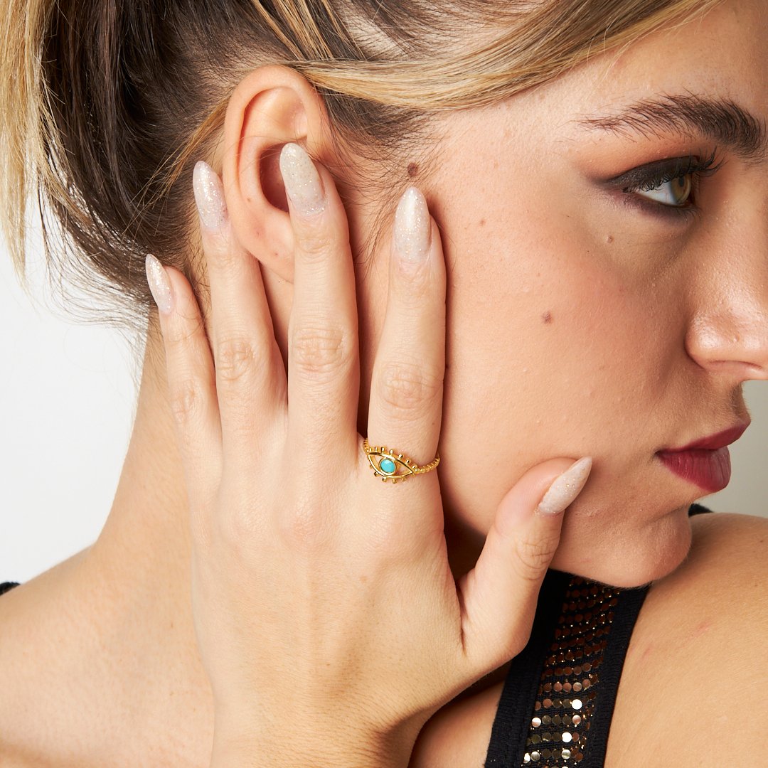 Göz Yüzük - 925 GÜMÜŞ