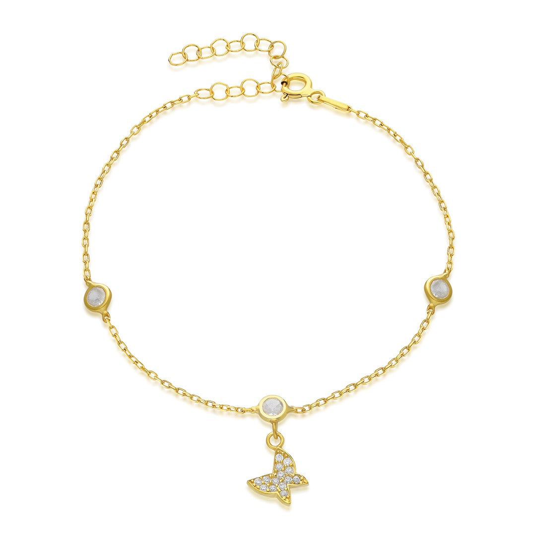 Narin Kelebek Bilezik - 925 GÜMÜŞ