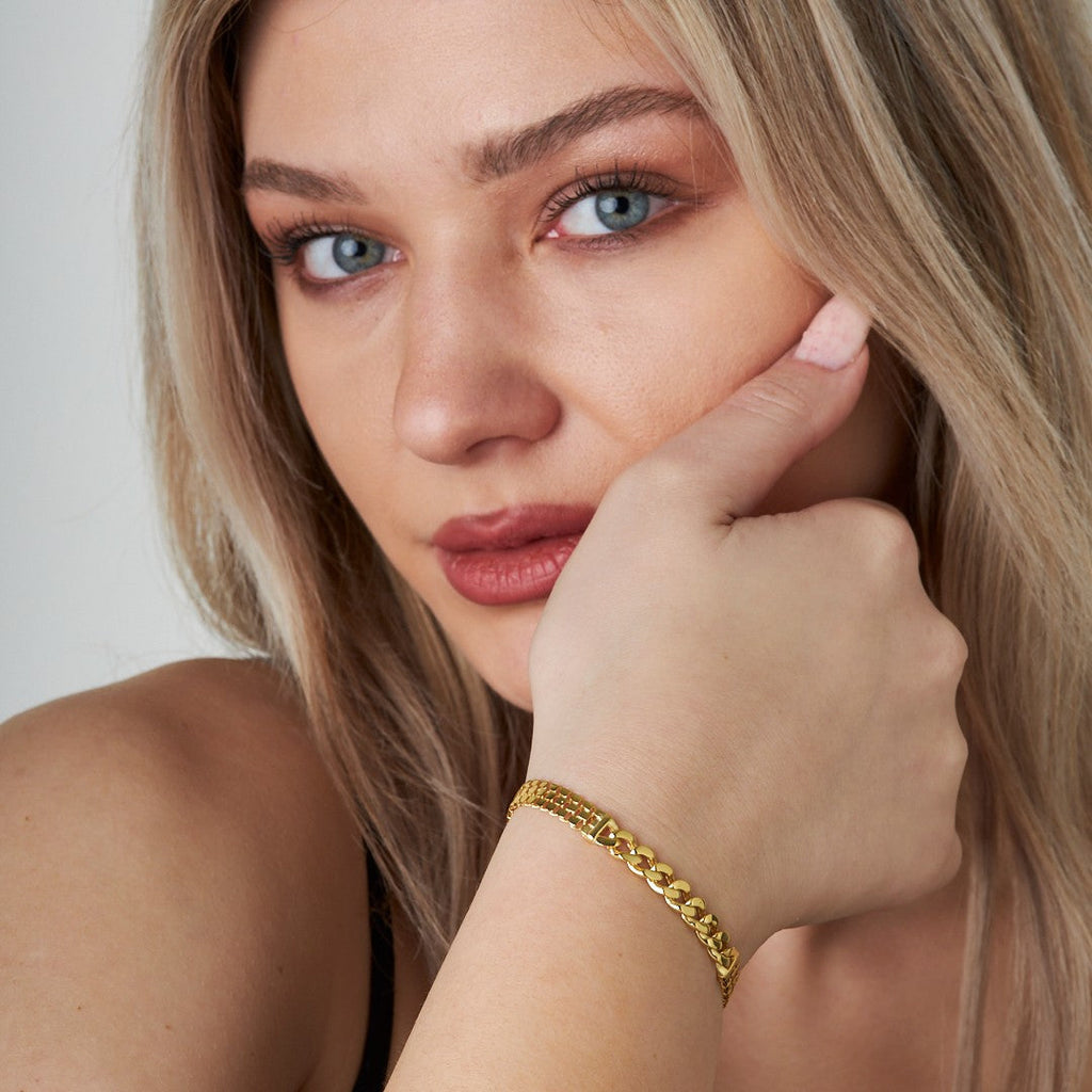 Gurme Zincir Bileklik - 925 GÜMÜŞ