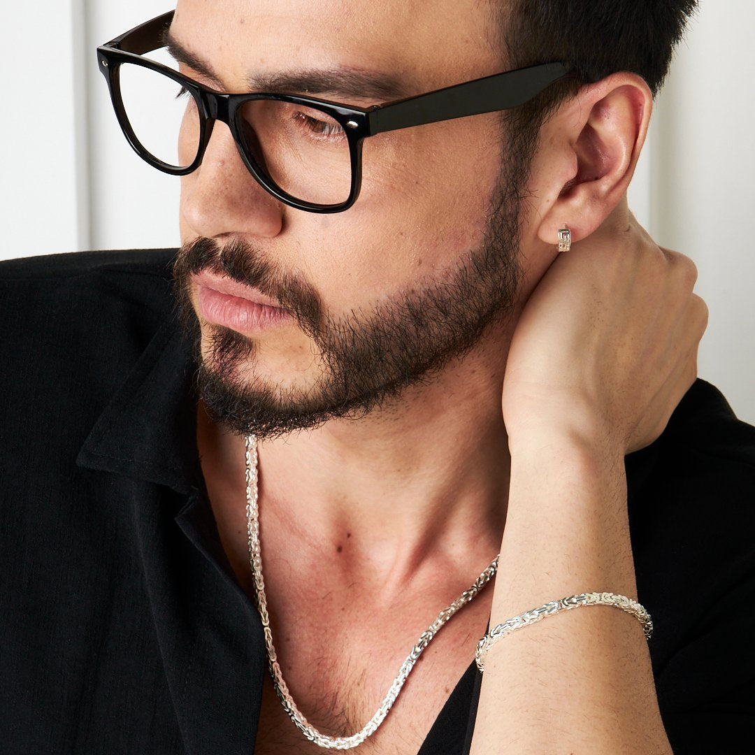 Spiral Model Zincir Seti - 925 GÜMÜŞ