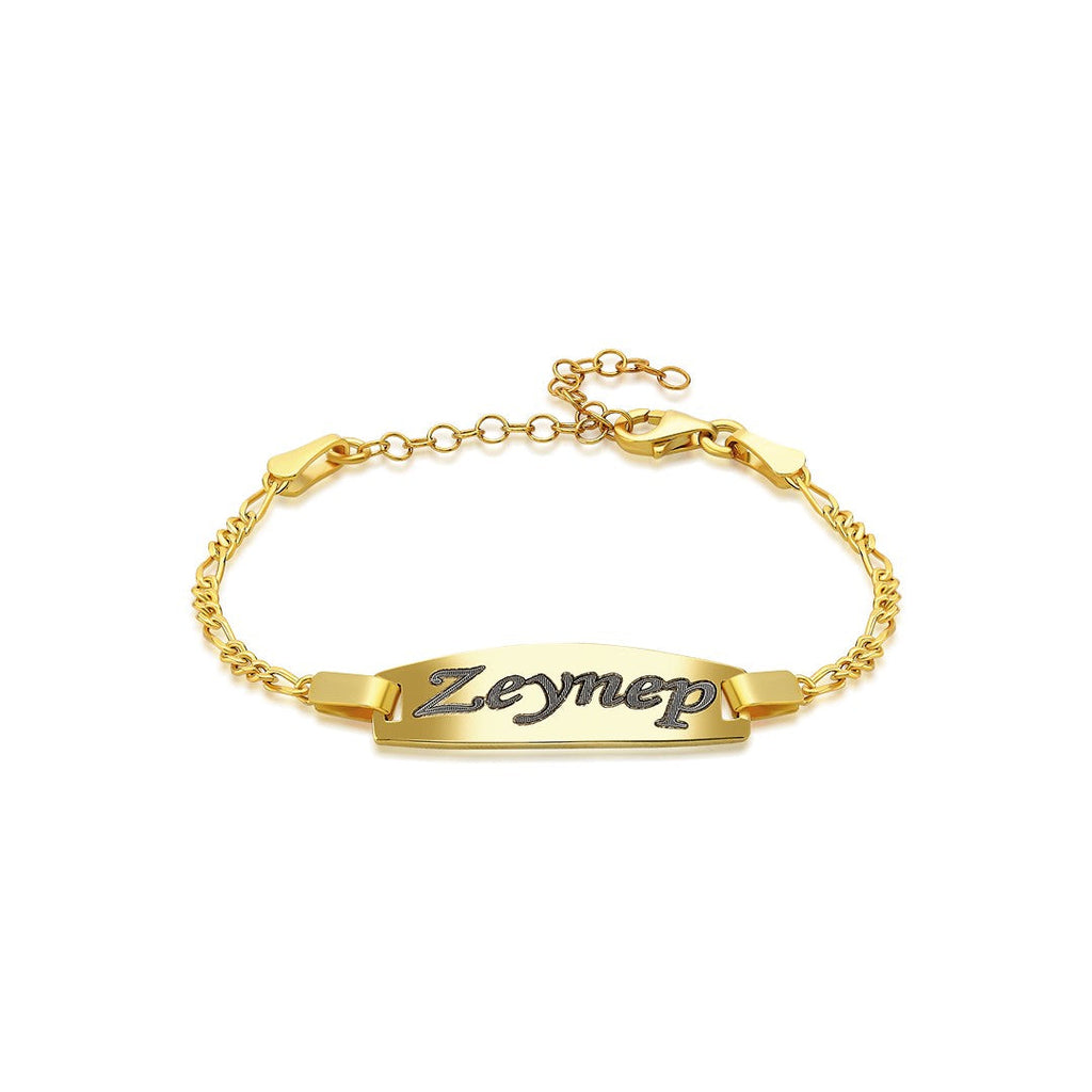 İsim Bebek Bileklik - 925 GÜMÜŞ