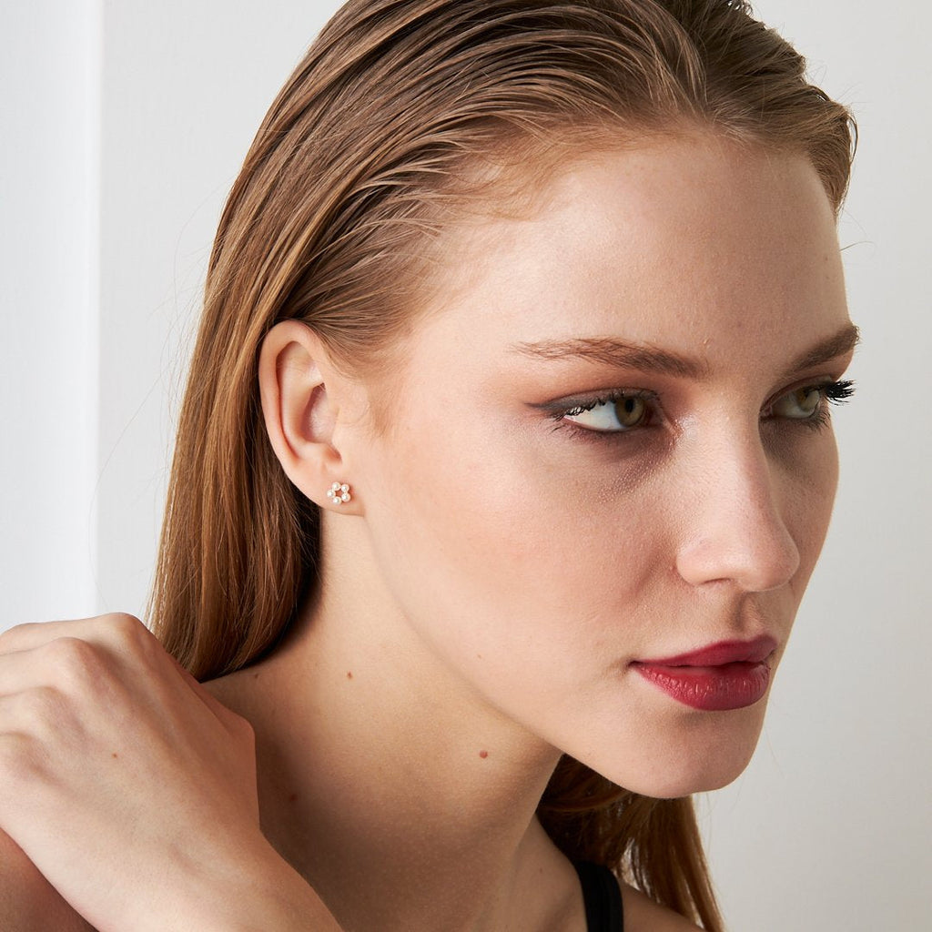 İnci piercing - 925 GÜMÜŞ