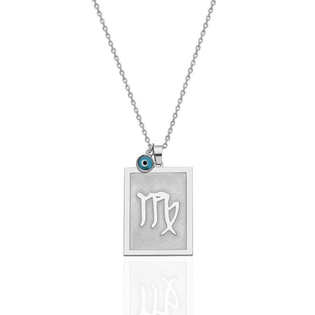 Nazar Başak Burcu Kolye - 925 GÜMÜŞ