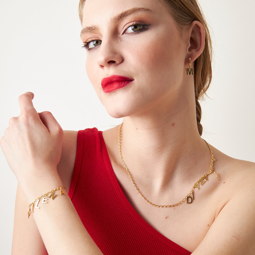 İsim Ve Harf Seti - 925 GÜMÜŞ