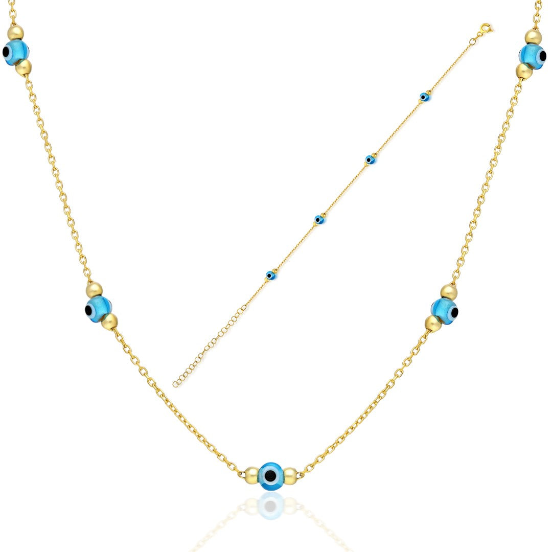 Dorica Toplu Nazar Seti - 925 GÜMÜŞ