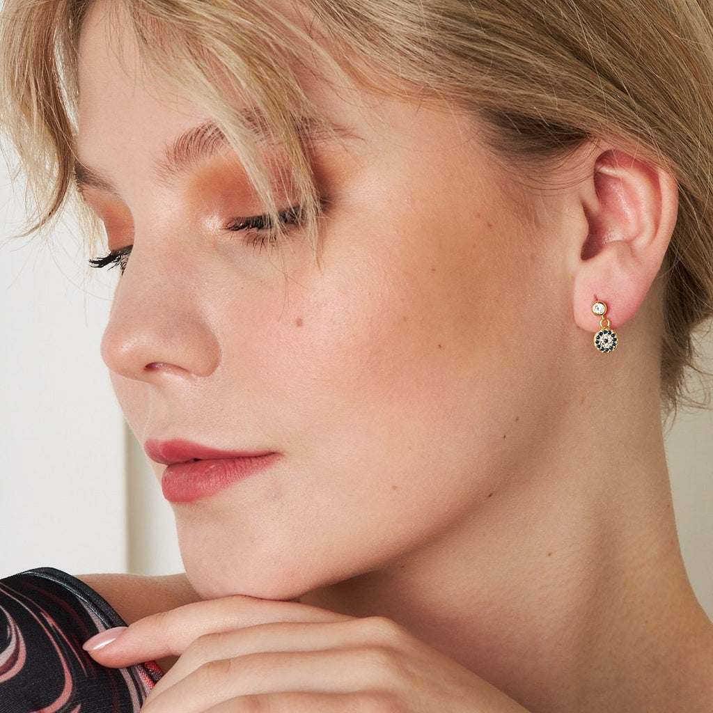 Nazar Küpesi - 925 GÜMÜŞ