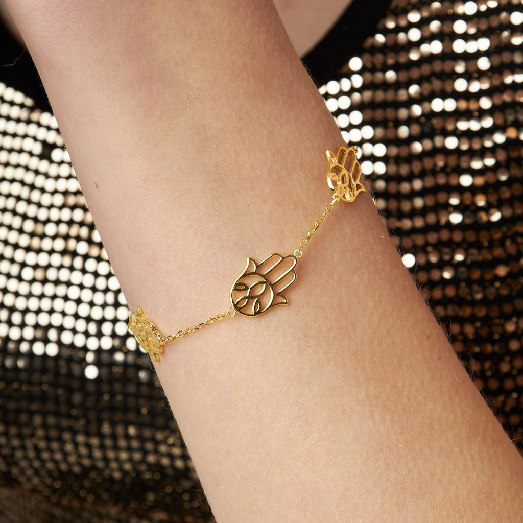 Fatma'nın Eli Bilekliği - 925 GÜMÜŞ