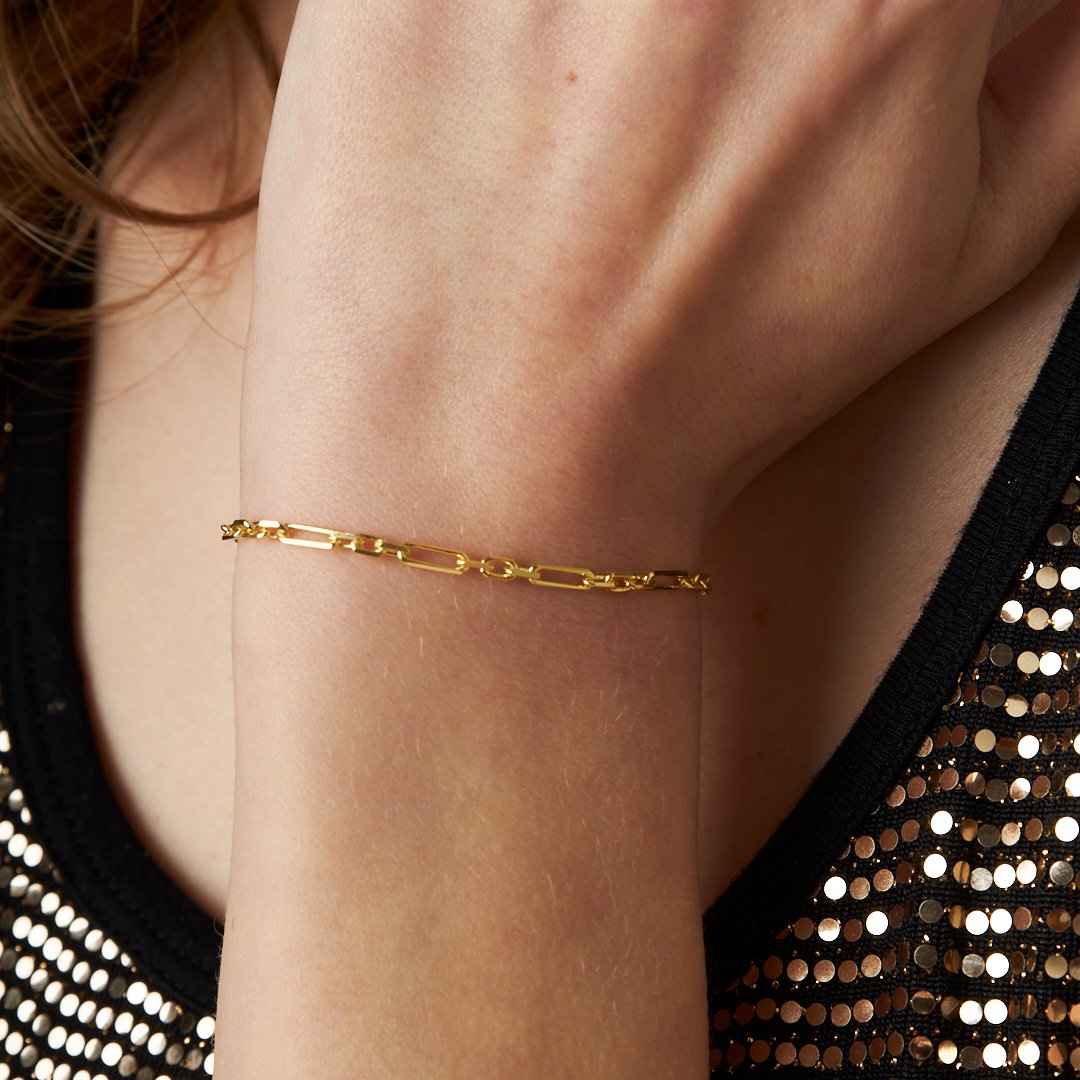 Zincir Bilezik - 925 GÜMÜŞ