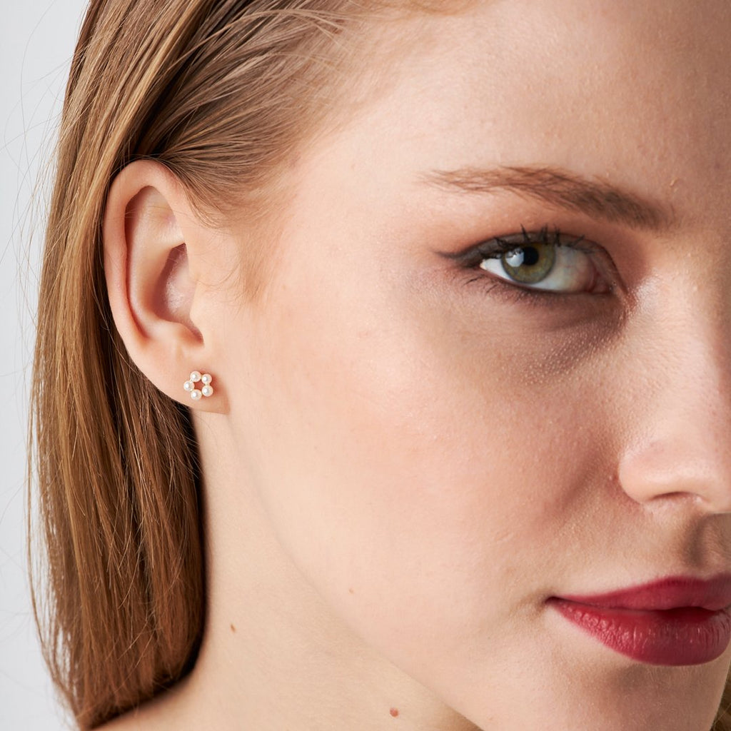 İnci piercing - 925 GÜMÜŞ