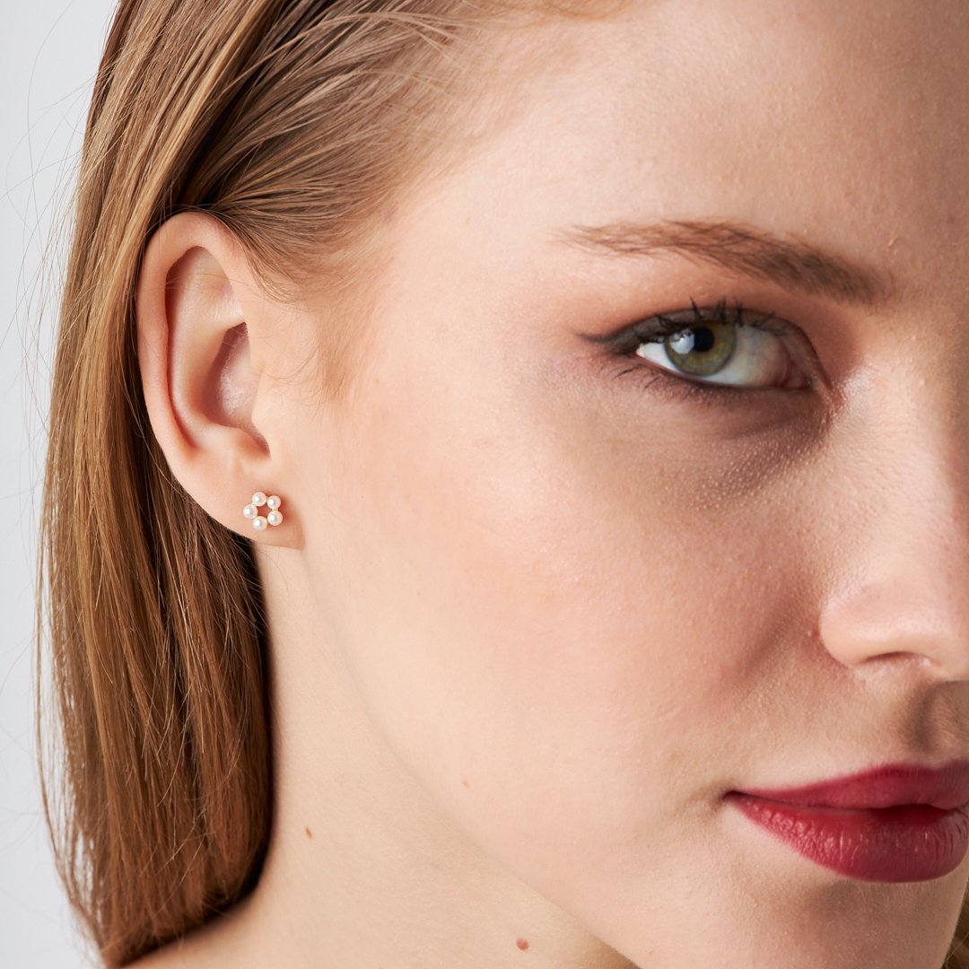 İnci piercing - 925 GÜMÜŞ