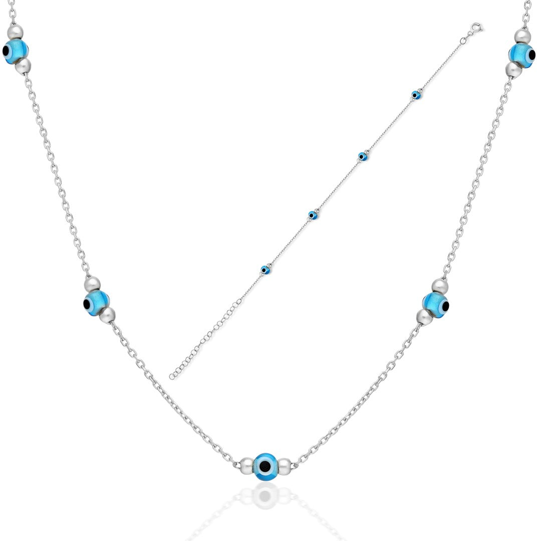 Dorica Toplu Nazar Seti - 925 GÜMÜŞ