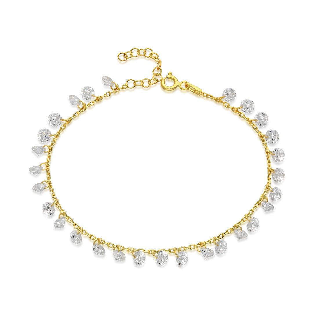 Pırlanta Bilezik - 925 GÜMÜŞ