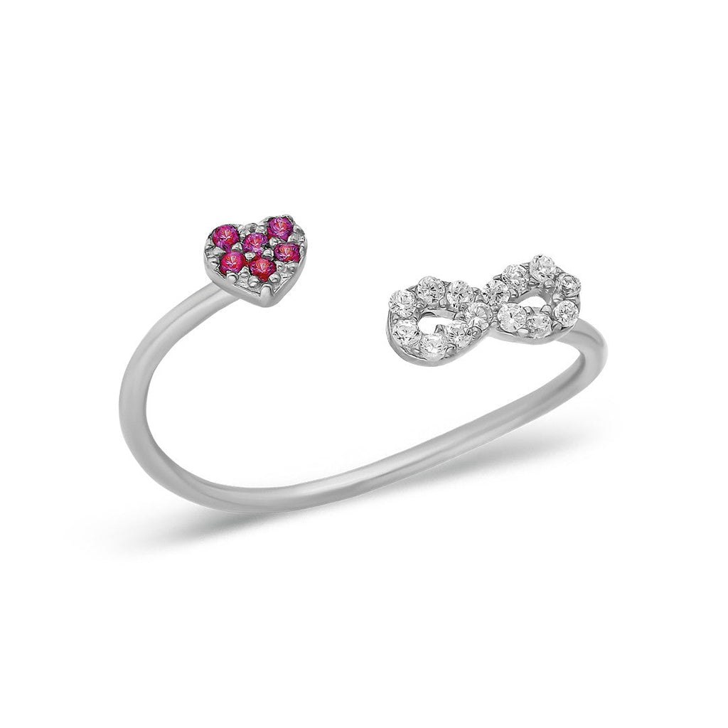 Kalbimin Sonsuz Yüzüğü - 925 GÜMÜŞ