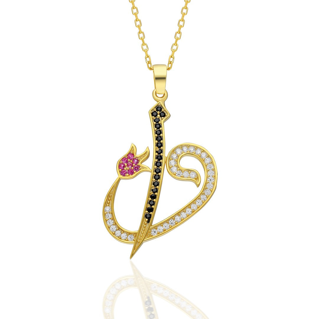 Elif Vav Kolye - 925 GÜMÜŞ