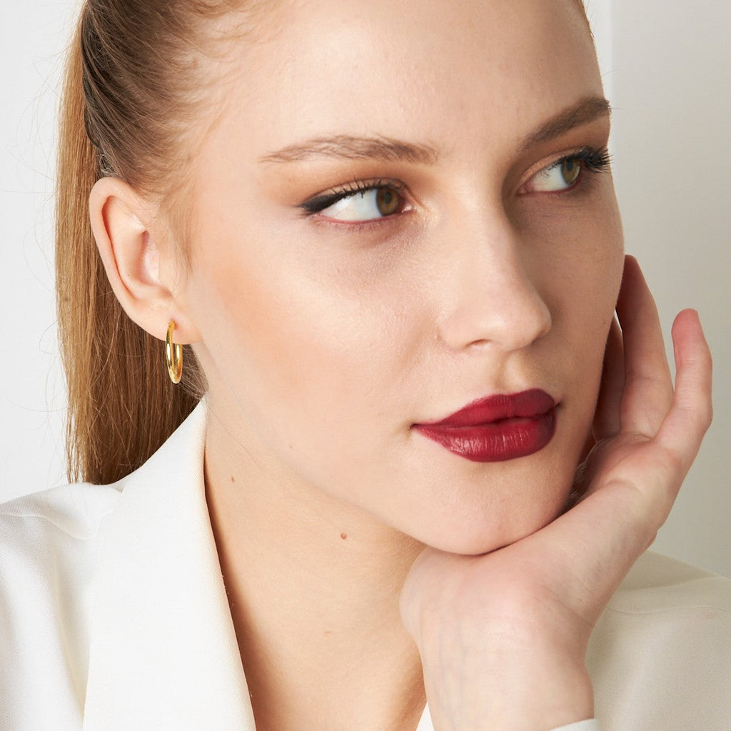 Halka Küpeler - 925 GÜMÜŞ