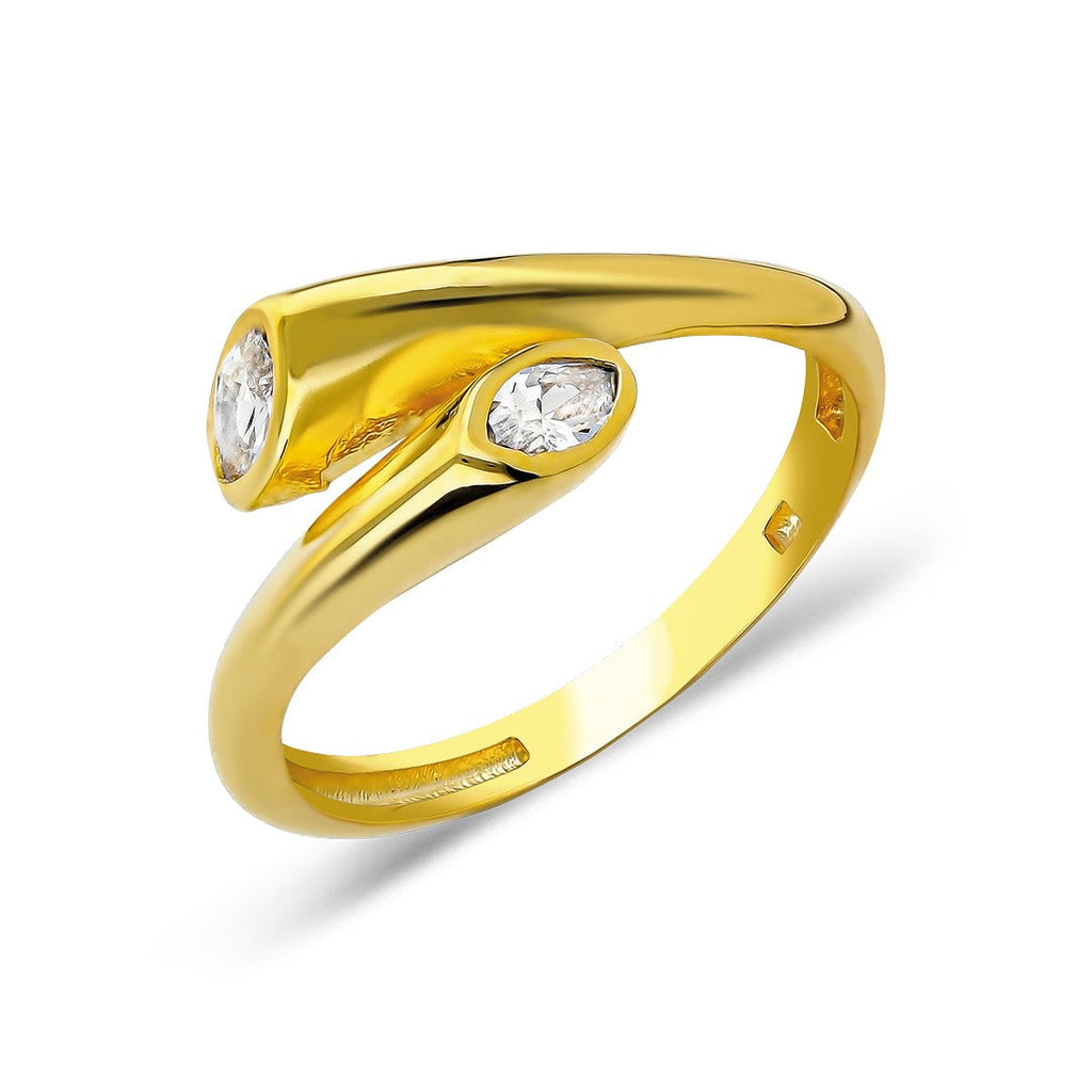 Clara Zirkon Yüzük - 925 GÜMÜŞ