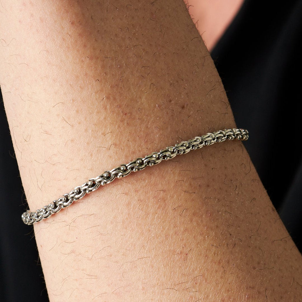 Doc Zincir Bileklik - 925 GÜMÜŞ