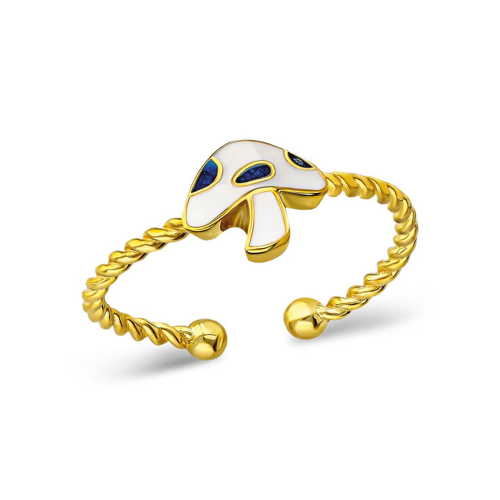 Mantar Yüzük - 925 GÜMÜŞ