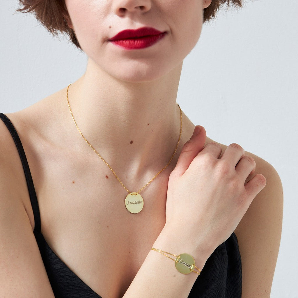 İsimli Plaka Seti - 925 GÜMÜŞ