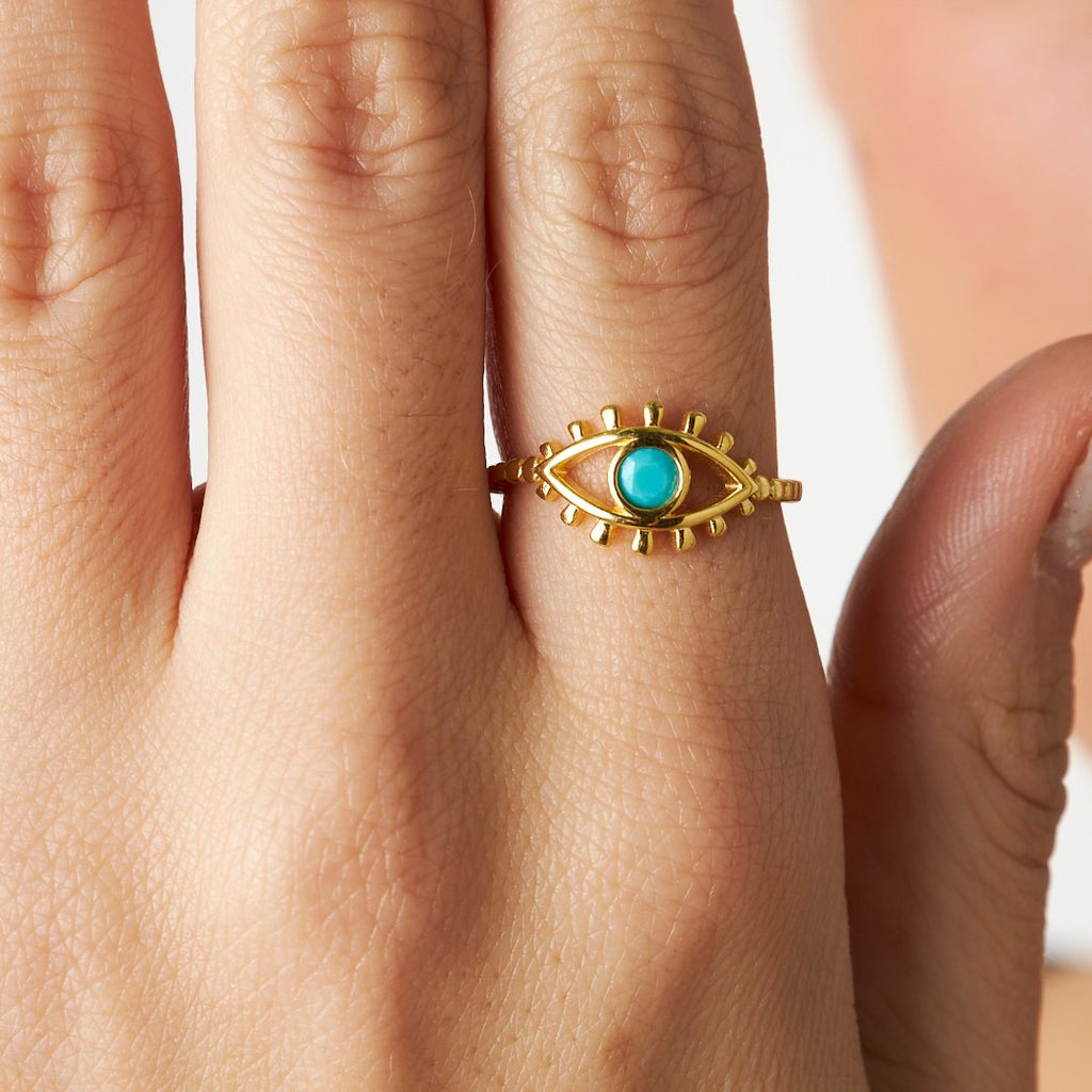 Göz Yüzük - 925 GÜMÜŞ