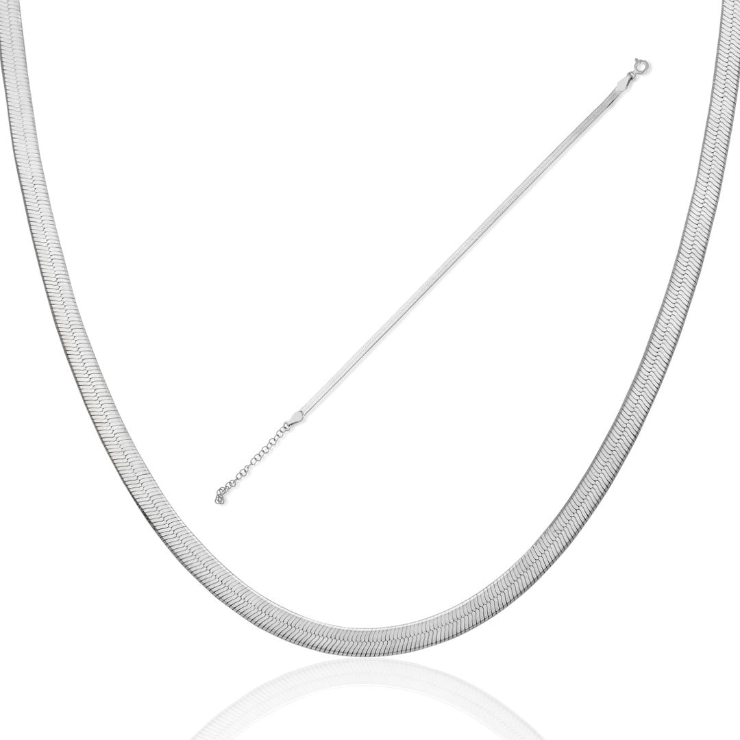 Yılan Zincir Seti - 925 GÜMÜŞ