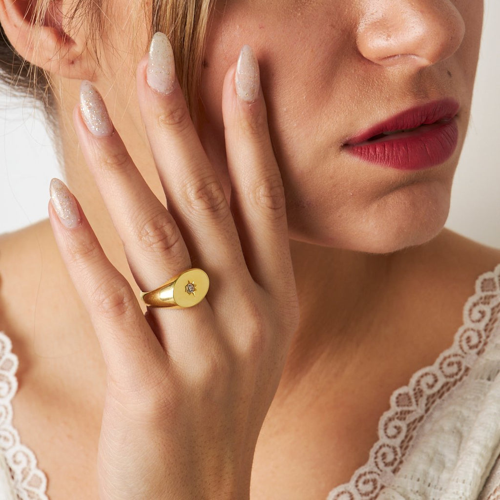 Güneş Işığı Yüzük - 925 GÜMÜŞ