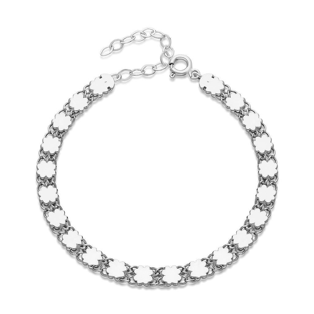 Çınar Yaprağı Bileklik - 925 GÜMÜŞ