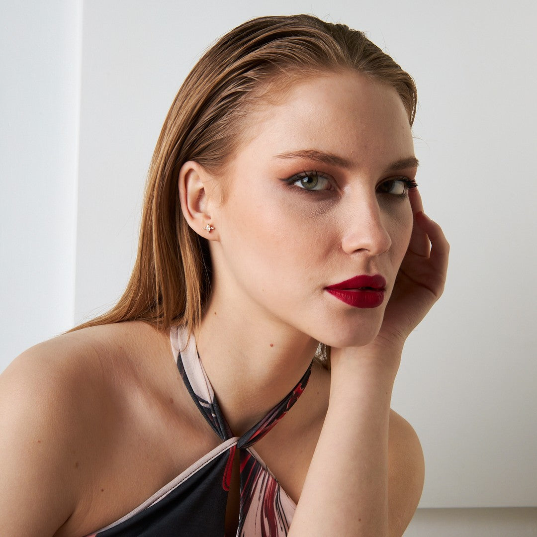 Prizma Piercing - 925 GÜMÜŞ