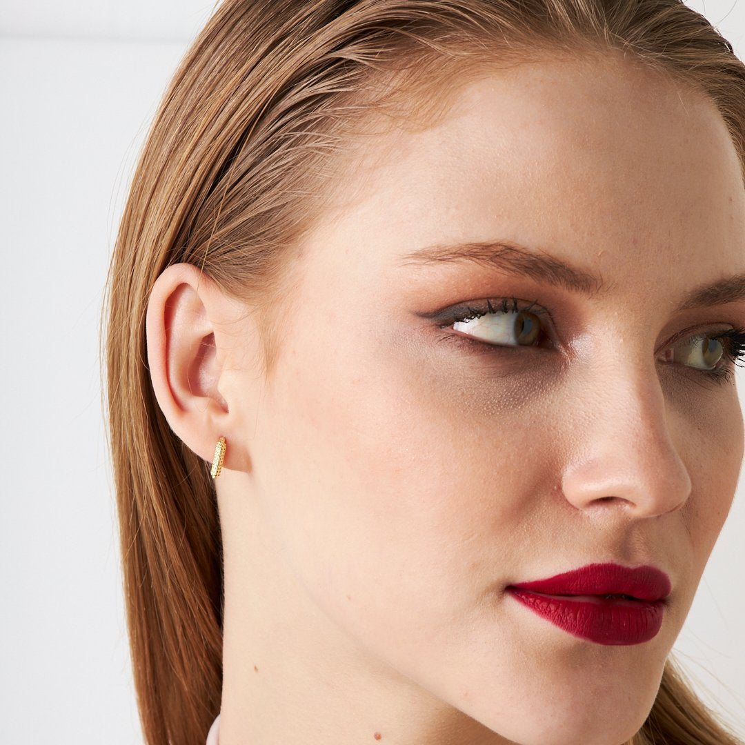 Basit Üçgen Piercing - 925 GÜMÜŞ