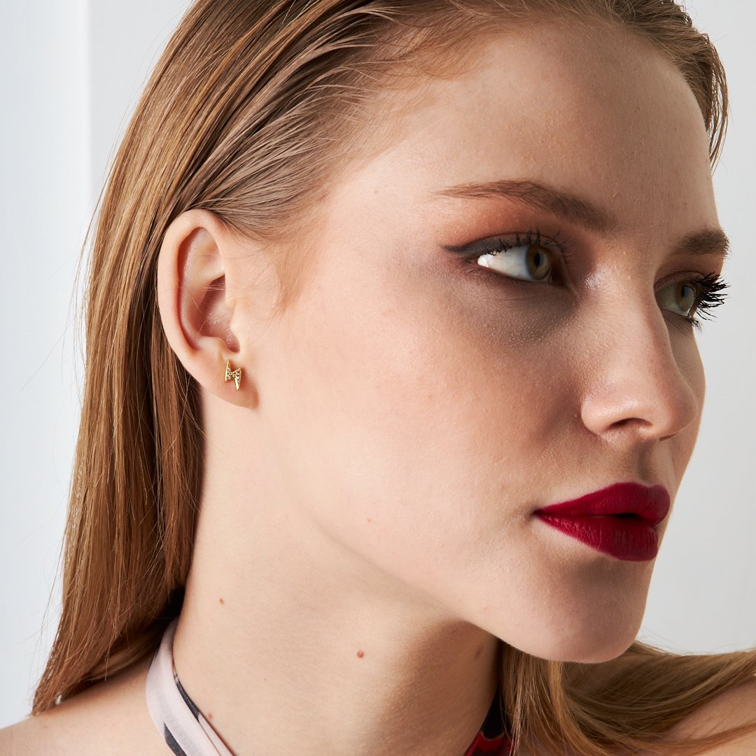 Şimşek Piercing - 925 GÜMÜŞ