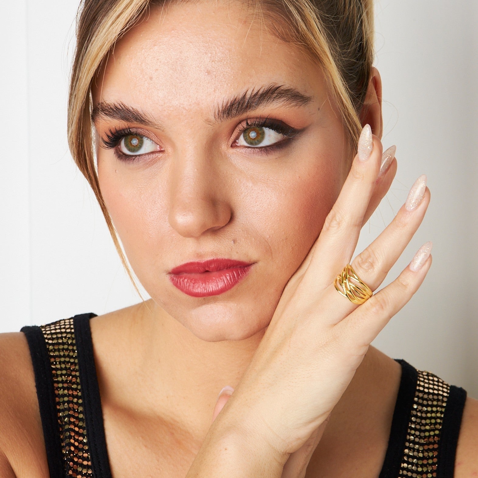 Katmanlı Yüzük - 925 GÜMÜŞ