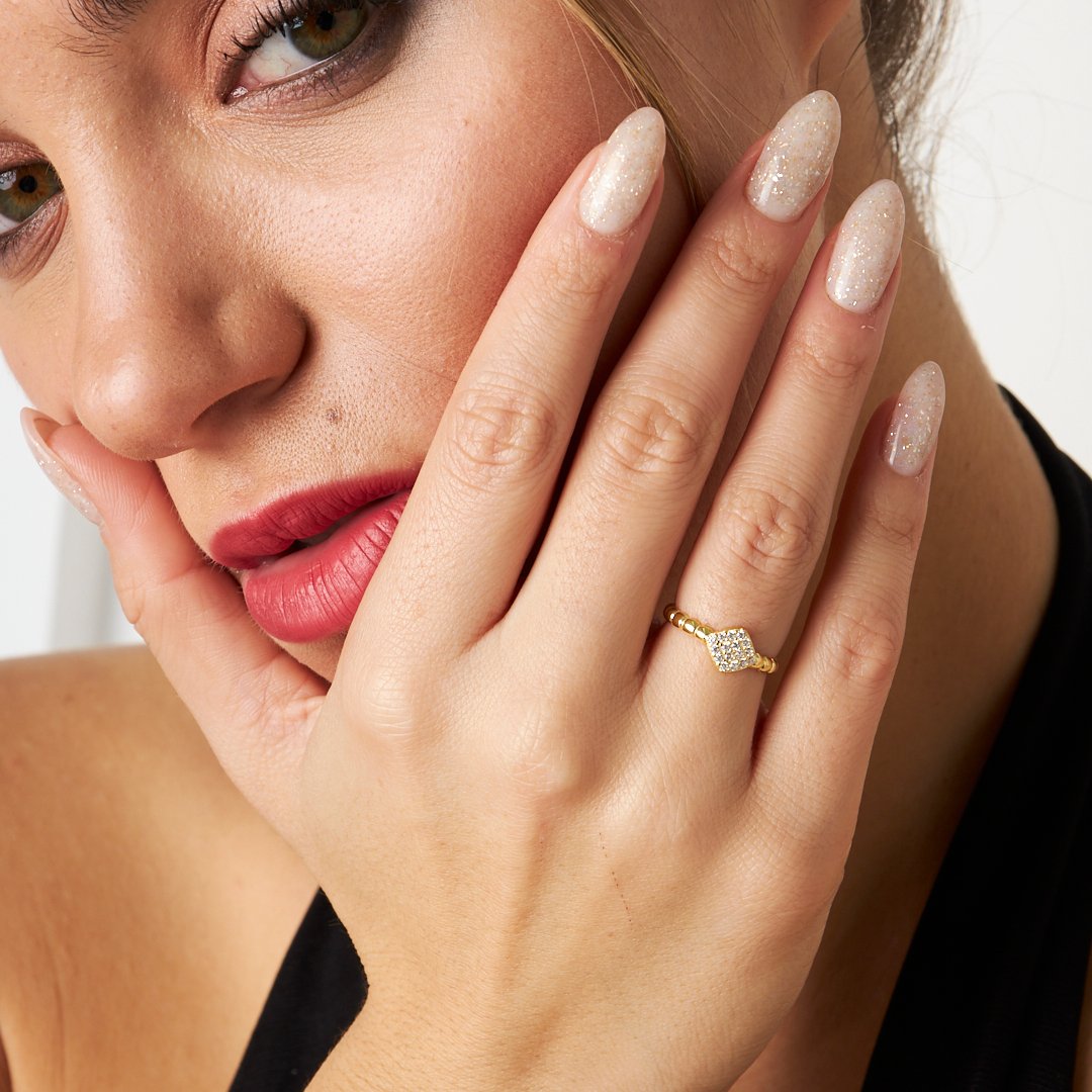 Disk Modeli Yüzük - 925 GÜMÜŞ