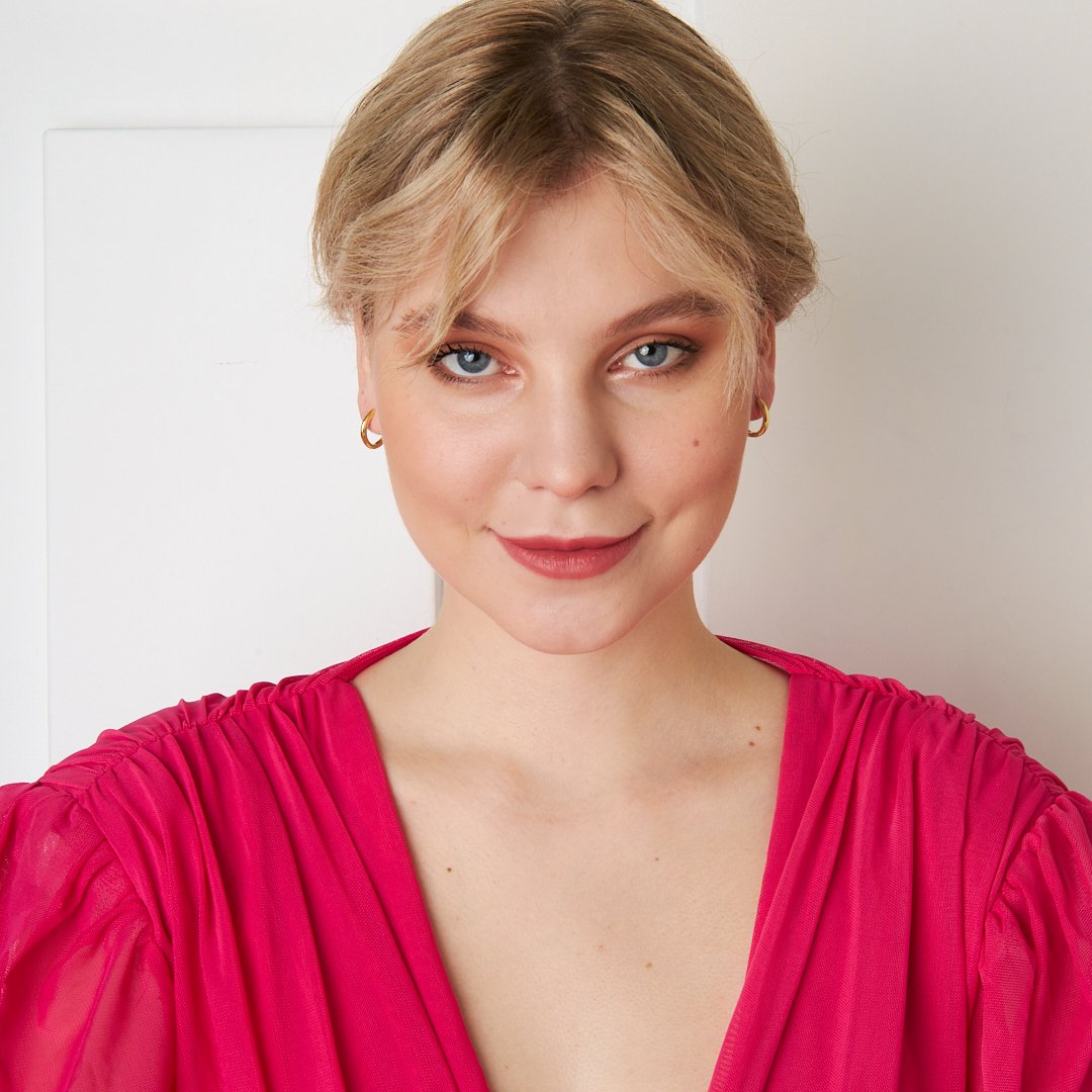 Geometrik Daire Küpe - 925 GÜMÜŞ