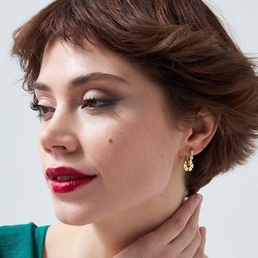 Çark Küpe - 925 GÜMÜŞ