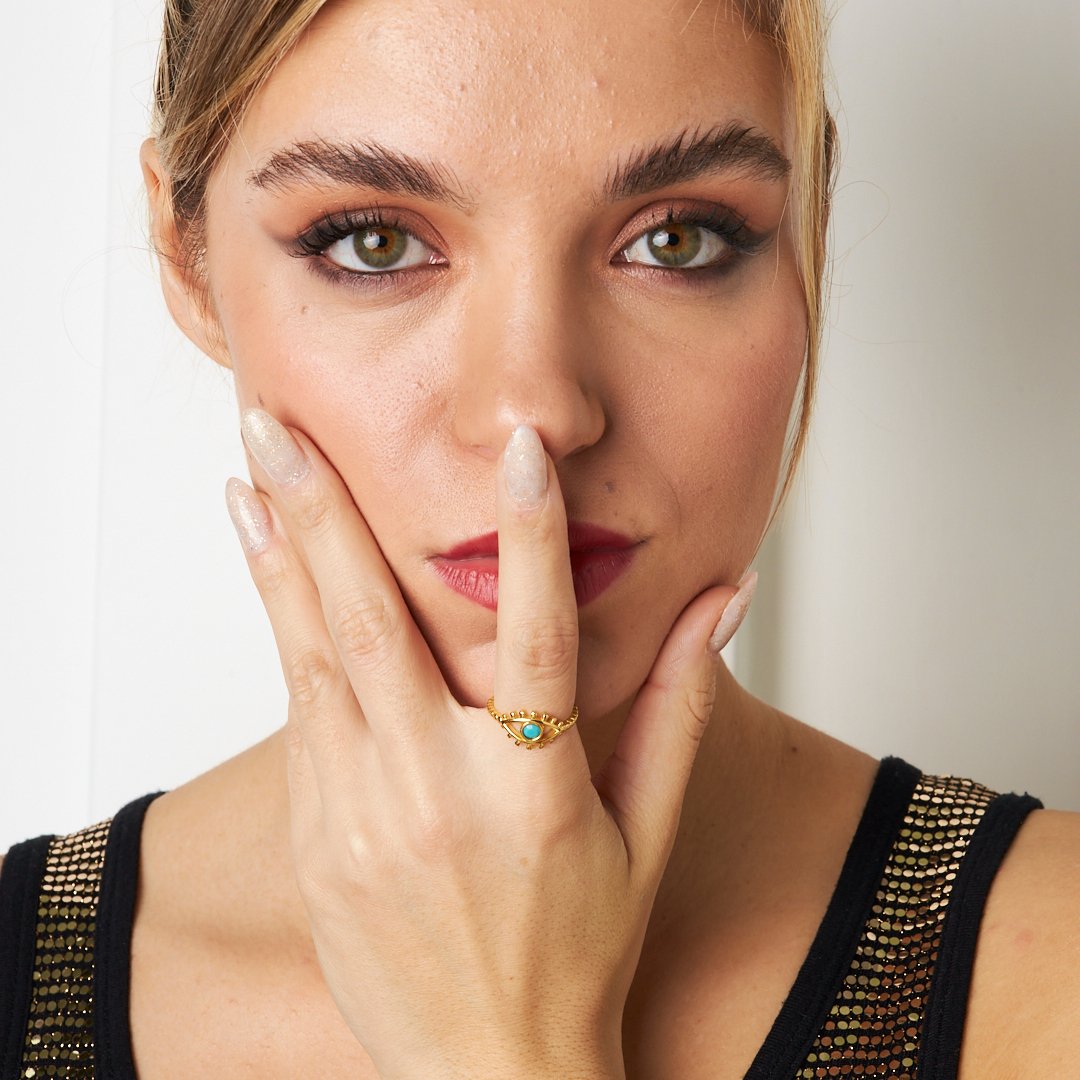 Göz Yüzük - 925 GÜMÜŞ