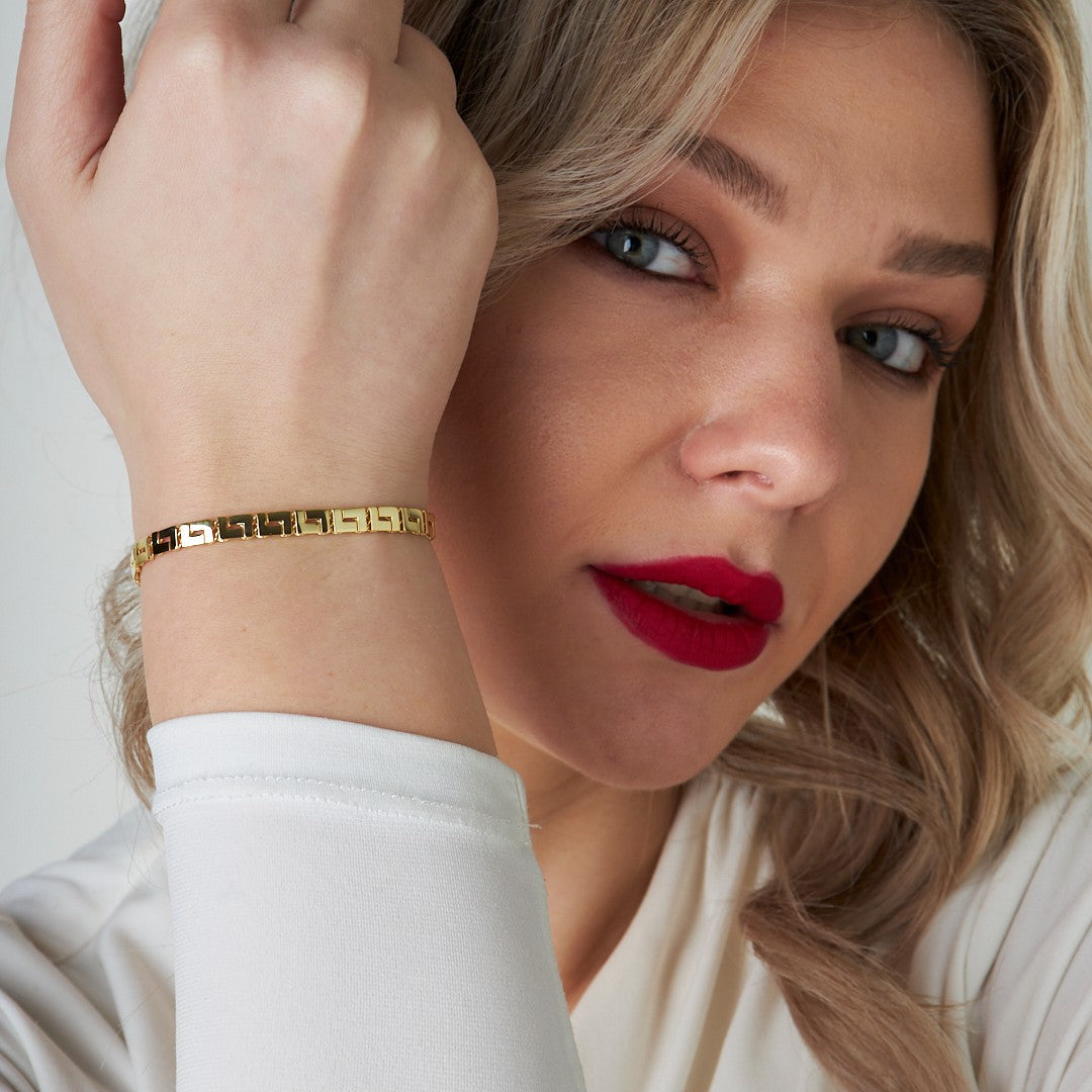 Bölünmüş Bilezik - 925 GÜMÜŞ