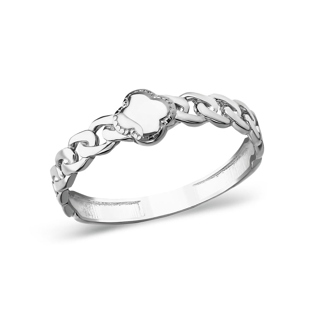 Yonca Yaprağı Yüzük - 925 GÜMÜŞ